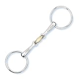 Stübben Gebiss 2220 Wassertrense/Unterlegtrense doppelt gebrochen - 11,5 cm - 14 mm - Sweet Copper Mittelstück