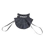 Bauer NLP23 Premium Bib Eishockey Nackenschutz Senior, Schwarz (L)