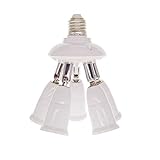 Lampensockel-Konverter, Lampensockel-Adapter-Konverter, Lampenfassung, Glühbirnensockel, 180 Grad drehbar, E27-Lampenadapter, Halterung, Fassung 110 V, 220 V, 7,6 cm, 1/4 Zoll, 1/5 Zoll