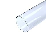 APANA - Glasröhre Glas Tube Heizpilz Bellamente Cristal Länge 1000 mm Durchmesser 80 mm