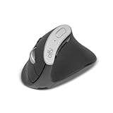 Offy Vexi Vertikale kabellose Maus mit unendlichem Scroll, 4800 DPI, 8 Tasten, leises Klicken, Bluetooth/2,4 GHz, Multi-Gerät, USB C, kompatibel mit Windows, Mac, Linux, iPad, Android