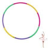 Hula Hoop Reifen Kinder, 8 Teiliges Abnehmbares Hula Hoop Kinder, Hula Hoop Reifen, Hula Hoop Reifen Kinder Ab 6 Jahre Und Hoola Hoop Kinder 8 Jahre Gymnastikreifen Kinder