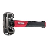Gambit Tools Fäustel mit Graphitstiel, Ergonomischer Griff, Bruchfester Hammerkopf, Vibrationsdämpfend