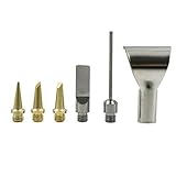 Sauerstoff Easy Metall Schweißspitze Set Mit Nicht Oxidation Goldbeschichtungs Eisenspitze 6pcs Für Gaslötwerkzeug Goldplattenschweißdüsen Kit