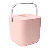 Mini-Geschirrspüler, 18 W, 8,5 V, 2 A, 2000 mAh, tragbarer Geschirrspüler für Obst und Gemüse (Rosa)