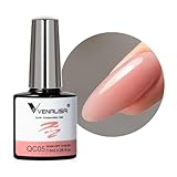 VENALISA Builder Nackt Rosa Gel Quick Construction Extension Base Gel Schnellaufbau Basisgel Gel Nagellack Builder Base Gel Für Nägel Hartgel für Nägel Nude Pink