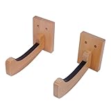 XUXIAKE Surfboard Wandhalterung Racks Robuste Surf Board Wandhänger Geeignet für Longboards, Shortboards, Snowboards, Skibretter, Arbeitet drinnen und draußen, Bambus