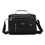 SUKUTU Business Casual Rucksack Herren Umhängetasche Horizontaler Stil Große Kapazität Sling Bag für Herren