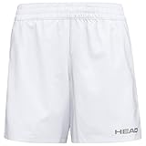 HEAD Damen Club Shorts W Hosen, Weiß, M EU