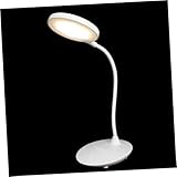Toddmomy Augenschonende USB schreibtischlampe mit Touch dimmer Dimmbar und Flexibel Moderne LED tischleuchte für Büro und Schlafzimmer Sicherer USB ladevorgang Sanftes Licht für