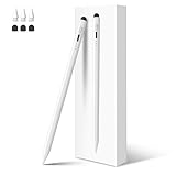 MEKO Stift für iPad Apple 2018-2024 mit Gummispitze Schnellladefunktion und Neigungssensitivität für iPad Pro 13''/12,9''/11''/ iPad 10/9/8/7/6. Gen/iPad Mini 6/5. Gen/iPad Air 5/4/3. Gen