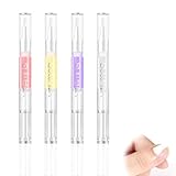 IKOPFLN 4er Pack Nagelpflegestifte, Nagelpflegestifte Nagelpflegestifte für gepflegte Fingernägel und Fußnägel