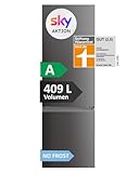 Haier Kühl Gefrierkombination 2D 60 SERIE 5 PRO HDPW5620ANPD; 2,05 m, No Frost; Energieeffizienzklasse A; Kühlschrank mit Gefrierfach freistehend, XL-Fassungsvermögen 409L; Wi-Fi, smarte Kühlfächer
