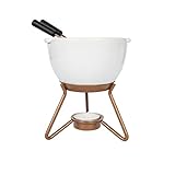 Boska Schokofondue Set Petit Marie - Fondue Schokolade Teelichter - 250 ml Inhalt für 200 gr Seschmolzener Schokolade