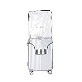 BESTYASH Transparente Kofferhülle Für Trolley Staubdichter Gepäckschutz Aus Robustem PVC Idealer Schutz Für Reisen Und Aufbewahrung Kofferabdeckung Für Langanhaltende Nutzung