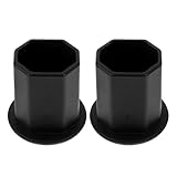 JOINPAYA 2 Stück Ersatz Endkappen für Hockeyschläger Achteckige Stangenkappen mit Schutzfunktion Universell Passend Einfache Montage Verbesserter Griff und Stabilität