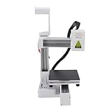 ZJchao Tragbarer 3D -Drucker mit Intuitiver Touchscreen Einfach zu Verwenden Software Hochgenauigkeit 100x100x100mm Druckgröße für Anfänger Heimschule Studio (EU-Stecker)