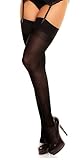GLAMORY Damen Noir 60 Strapsstrümpfe, Schwarz, L-(44-46)
