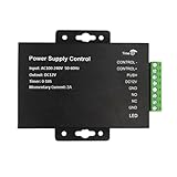 Giwnhvx DC 12V Türzugangskontrollsystem Schalter Netzteil 5A AC100-240V für Elektroschloss RFID-Zugangskontrollsystem