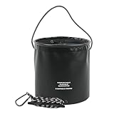 Qukoielly Fischeimer | 4 Liter Fischeimer Mit Zugband | Angelzubehör Aufbewahrungsbox,für Grill Boot Kajak Camping Outdoor Barsch Krabbe Elritze