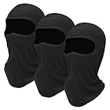 Sturmhaube Motorrad,Sturmhaube Motorrad Sommer,Sturmhaube,3PCS Balaclava,Motorrad Sturmhaube,Balaclava Herren,Maske Schwarz,Fahrrad Mütze Herren,Skimaske,Moped Zubehör,Skimaske Herren,Mask,Sturmmaske