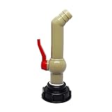 IBC Auslaufhahn 1 Zoll 25mm IBC Auslassventile Schlauchanschluss Adapter IBC Adapter IBC Zubehör Wasserhahn