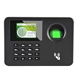 Fingerabdruck-Uhr in Maschine für Mitarbeiter, Uhr in Maschine, Büro-Punch-Uhr, Standalone-Kartenscanner, Anwesenheitszeituhr