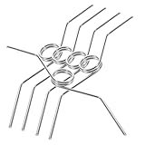 HANABASS 5 Stück Hohe Astschere Mit Griff Federschere Gartenschere Trimmschere Federschere Für Gartenarbeit Im Freien Handschere Federn Handschere Cutter Edelstahl Weiß