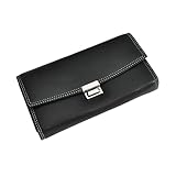 Kellner Geldbörse Premium, Kellnerbörse, Geldbeutel, Damen Herren Portemonnaie mit Holster, Steck-Tasche und Kette mit großem Münzfach, Taxi, Restaurant, Pizza