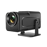 mophrati Wifi6 HY320 Projektor mit 390ANSI Helligkeit, nativer 1080P Auflösung, automatischer Trapezkorrektur, Full HD 1080P/4K