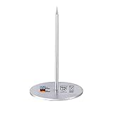 mocisa Premium BBQ Grillspieß Größe S | Gyrosspieß |Dönerspieß Edelstahl | Gyros + Kebab einfach auf dem Gasgrill zubereiten | universell einsetzbarer Spieß | das perfekte Grill-Tool | 1 Stück