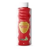 MAKFERT SOLIMIX – Organischer Bodenaktivator & Flüssigdünger mit 30 % organischem Material, 12 % Huminsäure, 5 % Aminosäuren – Für Rasen, Gemüse, Obst & Zierpflanzen – 1 L