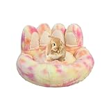 Generisch Kleines Hundebett - Welpenbett Für Kleine Hunde Mit Antirutsch Boden - Weiches Möbel Nest Schlafplatz Für Wohnung Terrasse Hundezimmer Innenbereich