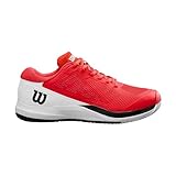 Wilson Herren Rush PRO ACE Tennisschuh, Infrared/White/Black, 42 2/3 EU