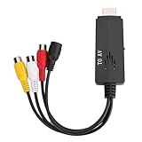 Brrnoo Zum -Konverter, Zum -Kabel HD Konverter Adapter Kabel Male für zu AV 1080p Adapter für TV VCR DVD