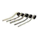 VALICLUD 5er-rolle Verpackungsband Für Die Abschlusssaison Grad Wickeln Ripsband Abschlussband Zum Basteln Rand Abschlussbevorzugungsband Schleife Dekoration Gegenwärtig Blume Polyester
