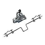 Universelle Fahrradanhängerkupplung mit Adapter auf Heckträger