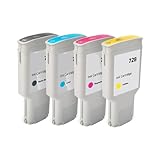 ABC Kompatibles Set 4X Druckerpatrone für HP 728 für HP Designjet T730 T830