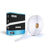 Saumband zum Aufbügeln – Extra Stark & Waschfest – 30m x 20mm – Bügelband für Vorhänge, Gardinen & Stoffe – Selbstklebendes Saumvlies – Stoffklebeband ohne Nähen – Bügelsaumband – Hemming Tape