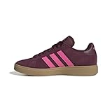 adidas Damen Grand Court Base 00s Shoes Schuhe, Shadow Red/Lucid Pink/Gum, 38 2/3 EU