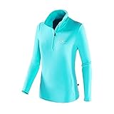 Black Crevice Damen Fleece Skirolli, blau/weiß, 38