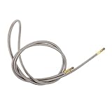 WEKADRIN Gasflaschenschlauch Verlängerungsschlauch aus Edelstahl Gasschlauch Adapter für Camping gaskartuschen Langlebig Gasdicht Sicher für Outdoor kocher und Gasgrill Zubehör