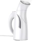 Tragbarer Dampfglätter, 700W Bügeleisen Steamer Dampfbürste Schnelles Aufheizen in 40s, Mini Tragbare Reisebügeleisen Hand Steamer Handheld Hemdenbügler Kleidung für Alltag Reise