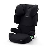CBX by CYBEX Kinder-Autositz Solution X i-Fix, Für Autos mit und ohne ISOFIX, Ab ca. 3 bis 12 Jahre (100 - 150 cm), Ab ca. 15 bis 50 kg, Schwarz