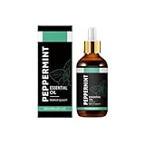 Natürliches Minzöl, Für Haare Und Haut Erfrischendes Pflegeöl Gegen Trockene Haut Und Sprödes Haar Schnell Einziehend Und Nicht Fettend Mit Lang Anhaltender Feuchtigkeit 59ml (1PCS, Pfefferminze)