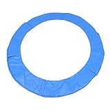 DECOMELODY Trampolin Schutzpad Rund Ø Reißfest Stoßdämpfend Sicher Für Einfache Montage Trampolin Zubehör Schutzmatte Randabdeckung