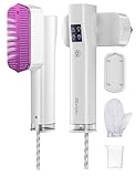 Sundu Steamer Dampfglätter, Dampfbügeleisen für Kleidung, 2-in-1 Reisebügeleisen Steam iron, 15s schnelles Aufheizen Steamer Reise Dampfglätter, Tragbarer Dampfglätter mit LED Display, 4 Bügelmodi