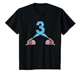 Kinder 3.Geburtstags Feuerwehr T-Shirt