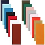 Belle Vous Nylon Flicken Selbstklebend Reparatur Set (15 Stk) - 10 x 25 cm - Leichtes Wasserdichtes Reparatur Set für Pool, Planschbecken, Daunenjacke, Skihose, Luftmatratze, Zelt & Kleidung