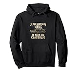 Französisches Muscle Car Nicht Alt Klassisch Geschenkidee Pullover Hoodie